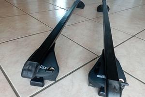 Barre portatutto Green Valley con chiavi antifurto