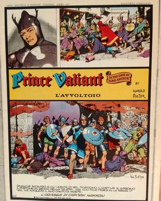 PRINCE VALIANT (In the days of King Arthur)anni 70