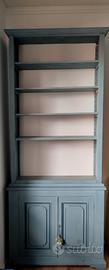 libreria dipinta shabby 