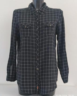 Camicia Vans a Quadri Nera – 100% Cotone