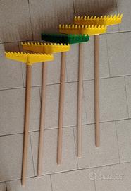 Set di 5 rastrelli giocattolo da esterno