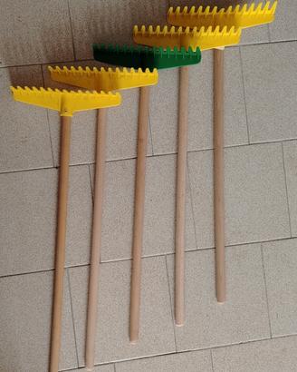 Set di 5 rastrelli giocattolo da esterno