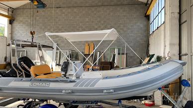 Gommone lomac mt 520 motore 40 evinrude