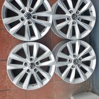 4 cerchi 16 originali Volkswagen Golf 5 6 7 8 Cadd