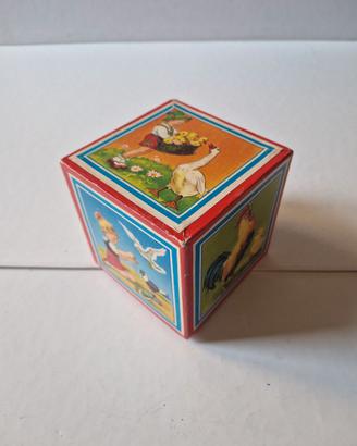 Cubi a incastro vintage illustrati