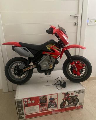 Moto elettrica per bambini FEBER Cross 400F
