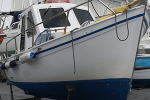 Barca a motore pilotina