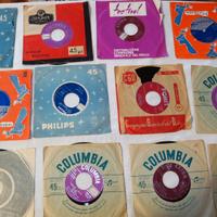 dischi in vinile 45 giri varii generi