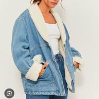 Giacca jeans imbottita 