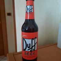 bottiglia birra duff da collezione 