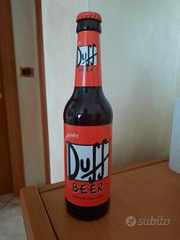 bottiglia birra duff da collezione 