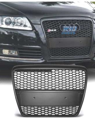 GRIGLIA AUDI A6 4F 04-08 LOOK RS6 NERA