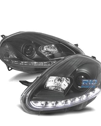 FARI PER FIAT GRANDE PUNTO 05-08 LUCE DIURNA REALE