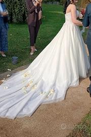 Abito Sposa MORILEE Tulle & Pizzo 69955