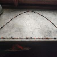 Collana artigianale multicolore come nuova