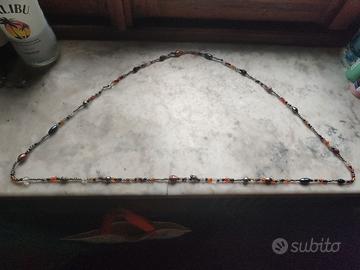 Collana artigianale multicolore come nuova