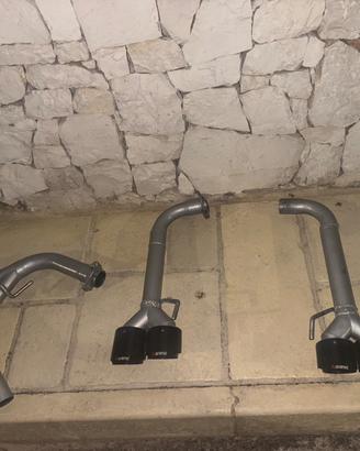 Scarico akrapovic alfa 159, Brera