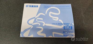 USO E MANUTENZIONE MANUALE YAMAHA PER XSR 900 - B9