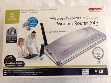 MODEM ROUTER SITECOM 54g ASDL 2+