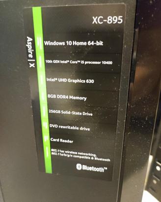 pc fisso Acer i5