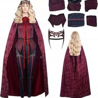 Cosplay Costume Scarlet Witch Wanda Maximoff Donna
