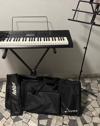 Pianola Casio CTK-3200 + altre cose