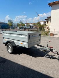 Rimorchio HUMBAUR 750kg mod. HA - 2,10m x 1,10m