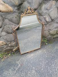 Specchio da parete Vintage in metallo