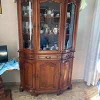 Vetrina e Supporto TV in Legno Barocco Mobili