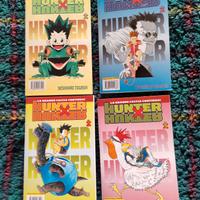 n. 4 manga hunter hunter (da 1 a 4)