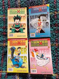 n. 4 manga hunter hunter (da 1 a 4)