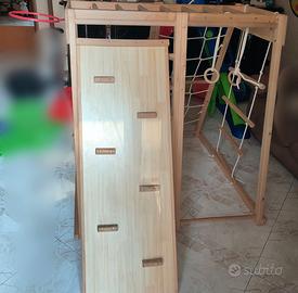 Palestra in legno per bambini
