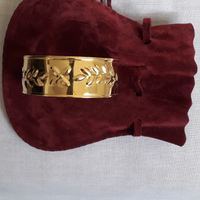 Bracciale Gioiello Artigianale placcato oro 24 Kt