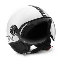 CASCO MOMO DESIGN FGTR WHITE GLOSSY/BLACK