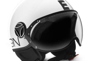 CASCO MOMO DESIGN FGTR WHITE GLOSSY/BLACK