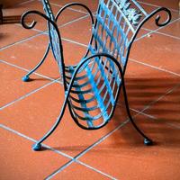 Portariviste vintage in ferro battuto