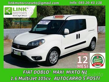FIAT Doblo MAXI Combi PL N1 1.6 MJT 101CV Lounge