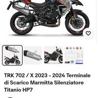 Scarico trk 702x dominator hp7