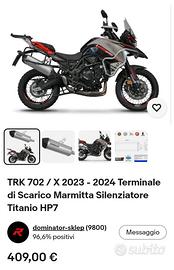 Scarico trk 702x dominator hp7