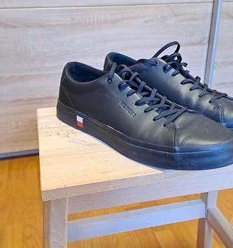 Scarpe Tommy Hilfiger uomo, nere, numero 45