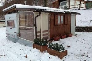 Roulotte Stanziale con preingresso in Trentino