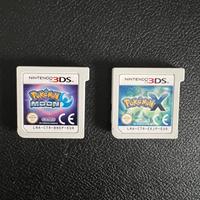 Pokemon moon e pokemon x