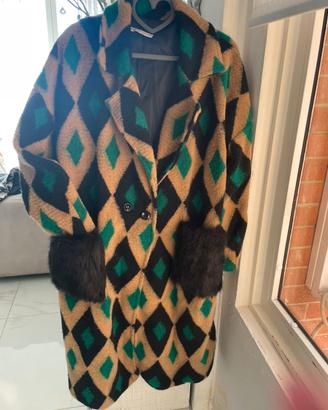 Set 3 cappotti oversize donna doppio petto