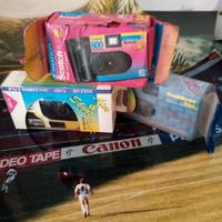 N° 3 FOTOCAMERE PELLICOLA USA e GETTA 135  (nuove)