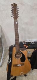 Fender 12 corde CD 60 sce 