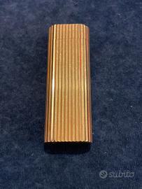 Accendino Cartier placcato in oro vintage anni 70