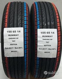 2 gomme 155 65 14 runway br352
