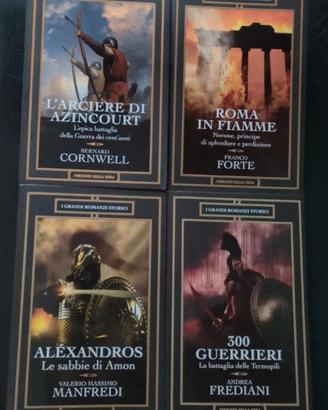 Romanzi storici vari in copertina rigida