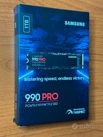 Disco Samsung SSD 990 PRO 1TB PCle 4.0 NVMe M.2