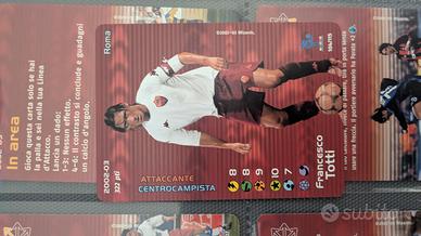 football Champions 2002 Totti non foil